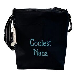 New w/ tags navy “Coolest Nana” Thirty one insulated cooler, excellent condition